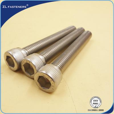 China Natural Color Stainless Steel Bolts / Allen bolt DIN912 for sale