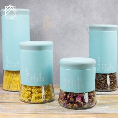 China Folding Stainless Steel And Glass Canister With Airtight Lid Set Of 3 for sale