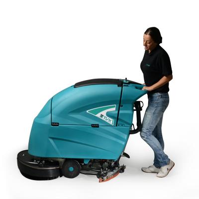 China Hot Selling Hotels 24V Battery Traction Floor Scrubber for sale