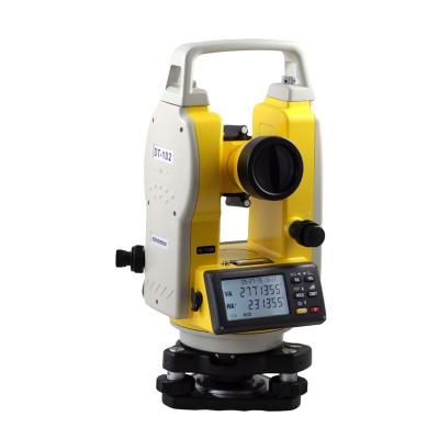 China Digital Theodolite Topographic Survey Instrument With Optical Plummet DT-102 for sale