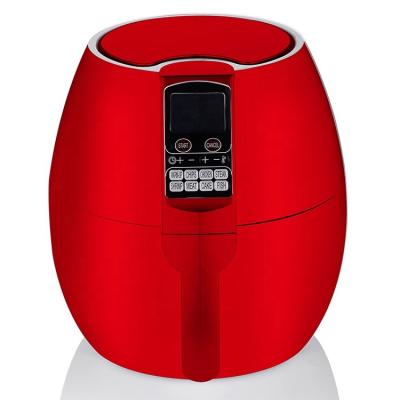 China Healthy Way For Frying Without Petroleum And 80% Less Fat Ningbo Factory Wholesale Custom Aluminum Items Frying Grilling Healthy Digital Air Fryer With LCD Screen for sale