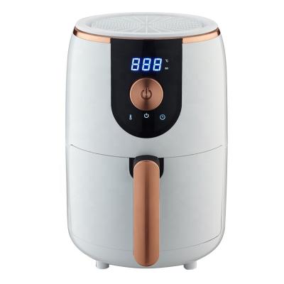 China Healthy Way For Oil Free Frying And 80% Less Fat Restaurant 1.6L Contract Multifunction Touch Screen Show Oil Free Airfryers Electric Air Fryer for sale