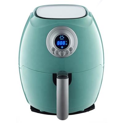 China Healthy Way For Frying Oil Free And Air Fryer 80% Factory Best Quality New Design Choice Home Round LCD Display 2.6L Least Fat Free for sale