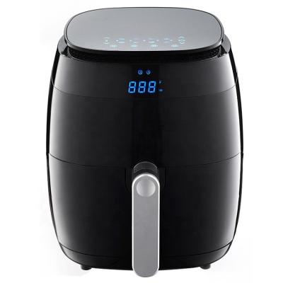 China Healthy way for oil free frying and new design multifunctional electric oil free air fryer 80% wholesale less fat with touch screen display for sale