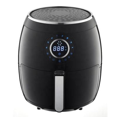 China Healthy way for frying without oil and large capacity multifunctional 80% bulk less 5.5L no oil air fryer for restaurants for sale