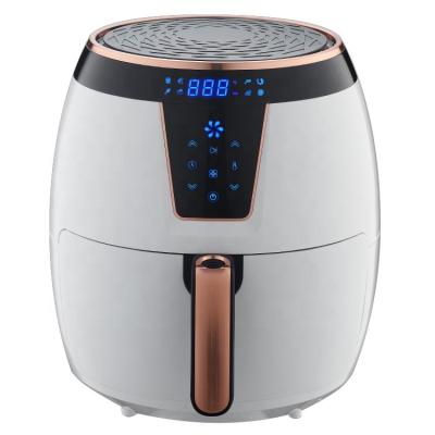 China Healthy Way For Frying Without Oil And Big Capacity Digital Touch Screen Control Air Fryer 80% White Less Fatty White Electrolytic Browning Without Oil for sale