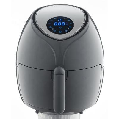 China Healthy Way For Oil Free Frying And Hot Sale 5.5L Less Fat Power 80% Industrial Digital Hot Air Fryer For Home Kitchen for sale