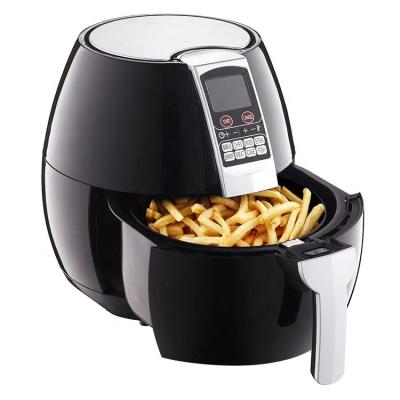 China Healthy Way For Frying Oil Free And Industrial Digital 80% Soft Less Fat Less Fat 3.5L Air Fryer Nonstick 80% Oil Free for sale