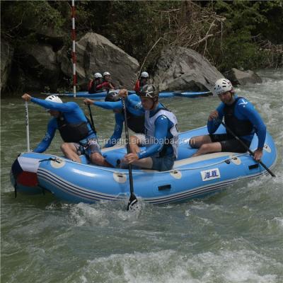 China PVC 6 Person Commercial Grade Rafting Boats for sale