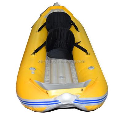 China Whitewater Customized Drop Point Inflatable Kayak 2 Person for sale