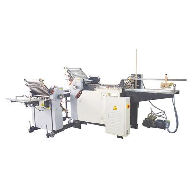 China Factory Direct Selling Opposite Fold 4 Fold Automatic Paper Processing Machine Paper Folding Machine for sale