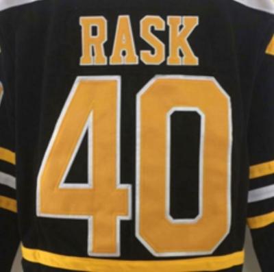 China Shirts & Top Boston Tuukka Rask Black Best Quality Pitched National Hockey Jersey for sale