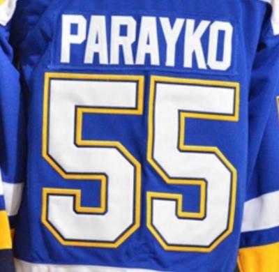 China Shirts & St Louis Colton Parayko Stitched National Hockey Jersey Top for sale