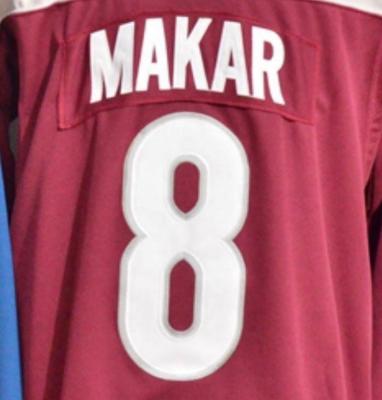 China Shirts & Colorado Cale Makar Burgundy Stitched National Hockey Jersey Top for sale