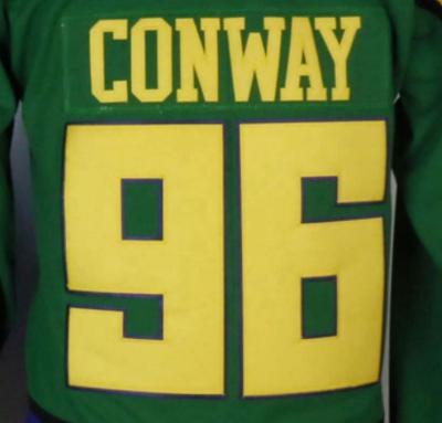 China Shirts & Mighty Ducks Conway Best Quality Stitched Movie Hockey Tank Top for sale