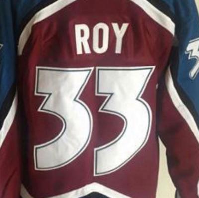 China Shirts & Tops Ready To Ship Patrick Roy Burgundy Vintage Best Quality Stitched Ice Hockey Tank Top for sale