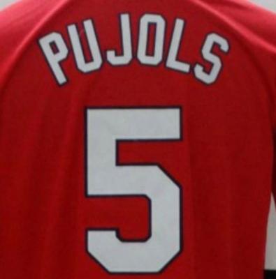 China Antibacterial Ready To Ship Albert Pujols Red Best Quality Stitched Baseball Tank Top for sale