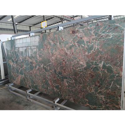 China 12 mm Modern Matte Amazonite Green Sintered Stone Countertops for sale