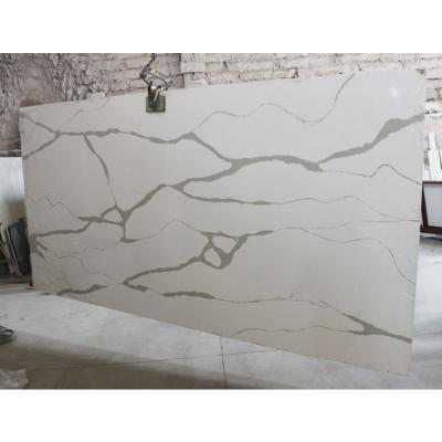 China Modern 3cm thickness calacatta quartz slab for sale