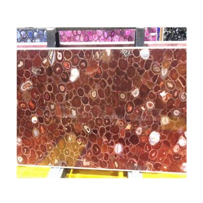 China Modern wall panel most popular backlit agate stone slabs price for sale