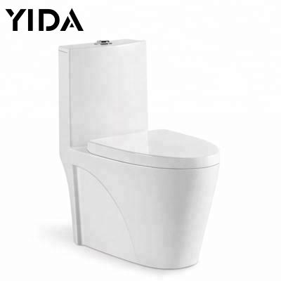 China Double-Flow China Ceramic Toilet Manufacturer Siphonic Bathroom One Piece Toilet for sale