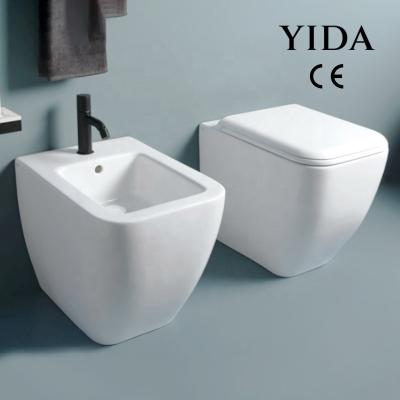 China Double-flow WC pan nz bowl price malaysia all brand wash down rimless round toilet with slim uf seat cover suite for sale