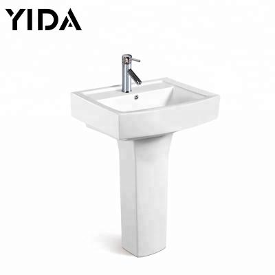 China Traditional Middle Market Wholesale And Good Quality Pedestal Sink For Bathroom for sale