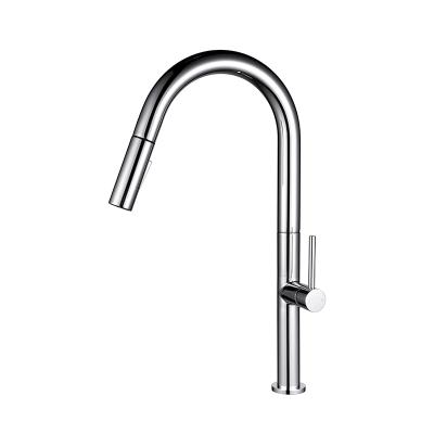 China Metered Faucets SUS304 Lower Spout Sprayer Faucet, CUPC Approved Swan Neck Kitchen Spray Faucet for sale