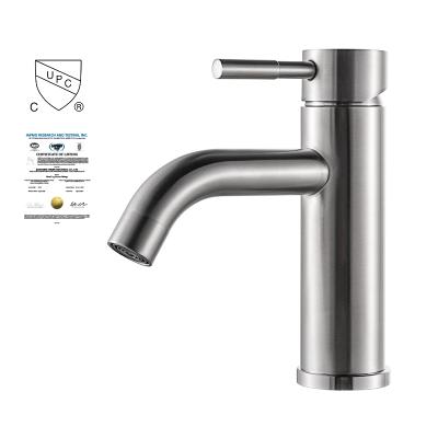 China Wholesale Metered Faucets Factory CUPC Basin Faucets, 304 Stainless Steel Toilet Basin Mixer Taps Gourmet Faucets and Bathroom Mixers for sale