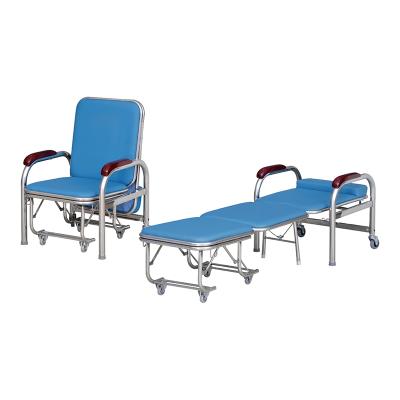 China RC-H221 Contemporary Hospital Accompany Reclining Chair Medical Bed for sale