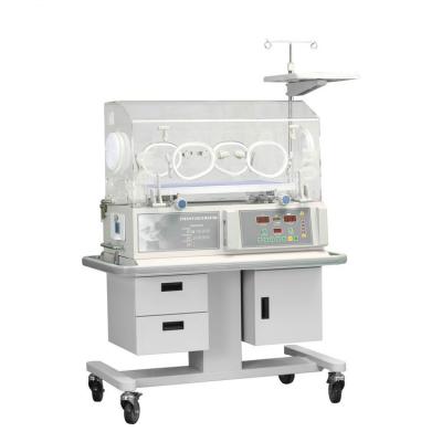 China Metal model RC-BIN3000BD baby incubator with neonatal skin sensor hospital baby incubator for sale