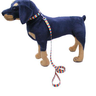 China Sustainable Polyester Woven Pet Collar And Leash No Minimum Order Quantity for sale