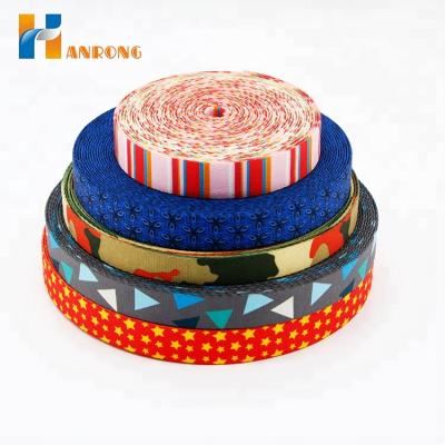 China Durable Custom Polyester Double Sided Heat Transfer Printing Sublimation Webbing for sale