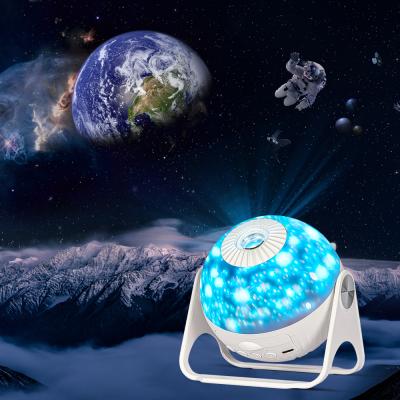 China Modern White Led Galaxy Projector Astronaut Light Starry Night Light Star Projector Night Light for sale