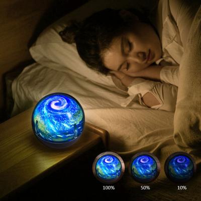 China Modern LED Star Projector Lamp Starry Night Light 8W LED Surf Spotlight For Baby Kids Bedroom Party Holiday for sale