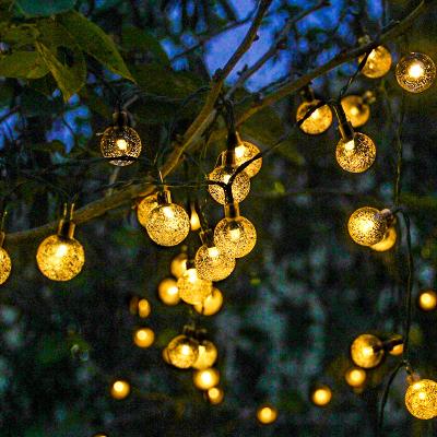 China Custom Christmas Lights Decorative Waterproof Led Solar Light String Big Hot Sale Outdoor Christmas for sale