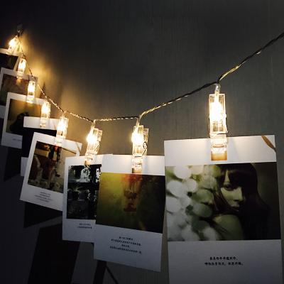 China Photo Clip Customs Lead String Lights Decor Lights String Lights Home Indoor and Outdoor Battery Operated Birthday for sale