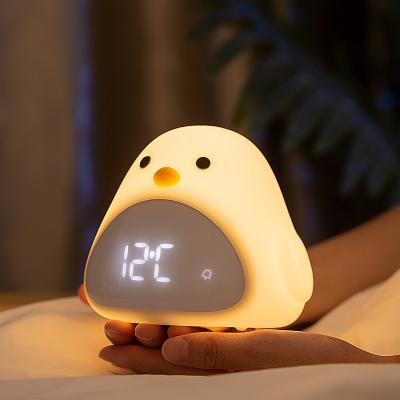 China LUMINOVA New Design Smart Kids Sunrise Wake Up Light Alarm Clock LED Digital Alarm Clock for sale