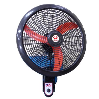 China Powerful Wall Fan 18 Inch 75w 220v High Power Plastic Wall Mounted Motor Grill Electric Fan for sale