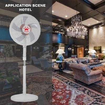 China Modern Loud Electric Stand Fan Design Height 125cm Metal Grill 55w 18