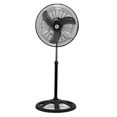 China RACK FAN 3 in 1 industrial black color 18inch rack fan with 5 holes roll blades for sale