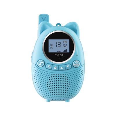 China High Quality ABS+PC Intercom Walkie Talkie Mobile Phone Walkie Talkie For Kids With Long Range Blue/Pink Colors for sale