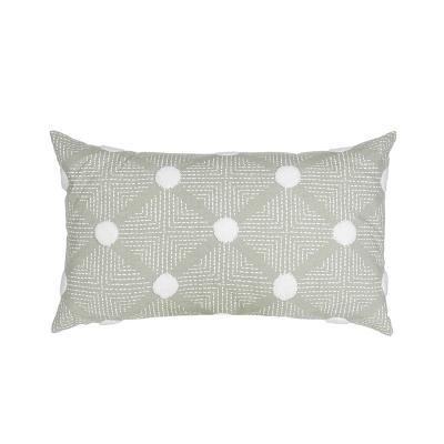 China Wholesale New Style Anti-static Long Pillow With Polka Dot Pattern For Sofa Home Decoration for sale