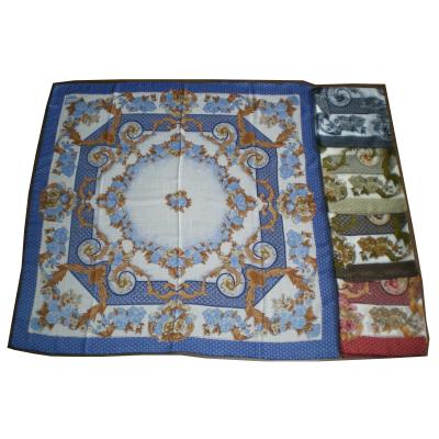 China The parveil-printed square scarf for local women for sale