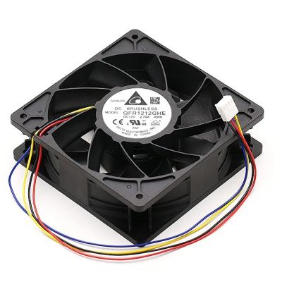 China Original Computer Case Delta QFR1212GHE Powerful Fan 120x120x38mm for S9 T17 S17 S19 S19J pro L3+ L7 for sale