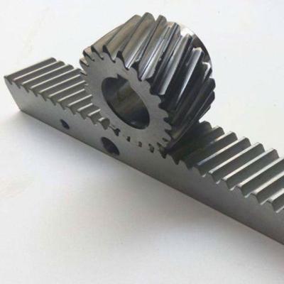 China Wholesale Machinery Factory Price Tooth Rack Gears Helical Teeth Stretching And Bonding for sale