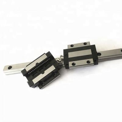 China Linear Machinery 15/20/25/30/35/45mm Linear Guide Width CNC Linear Guide Ways Rail With Supporting Linear Block for sale