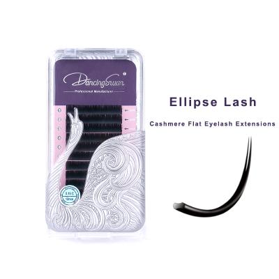 China Long Individual Eyelash Extensions Easy Cashmere Trays Easy Selling Individual Label Volume Private Label Soft Flat Eyelash Extensions Best Selling for sale