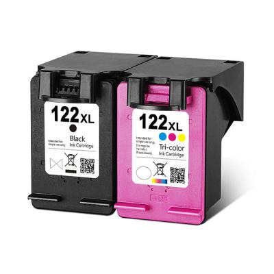 China 122 XL COMPATIBLE ink cartridge for Hp Deskjet D2563 printer FOR 1000 2000 2050 3000 3050 dye ink for sale