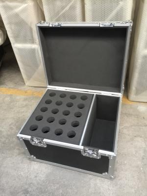 Chine Valises d'outillage en aluminium adaptées aux besoins du client pour la caisse audio matérielle multiple de boîte à outils de Plwood de microphone à vendre